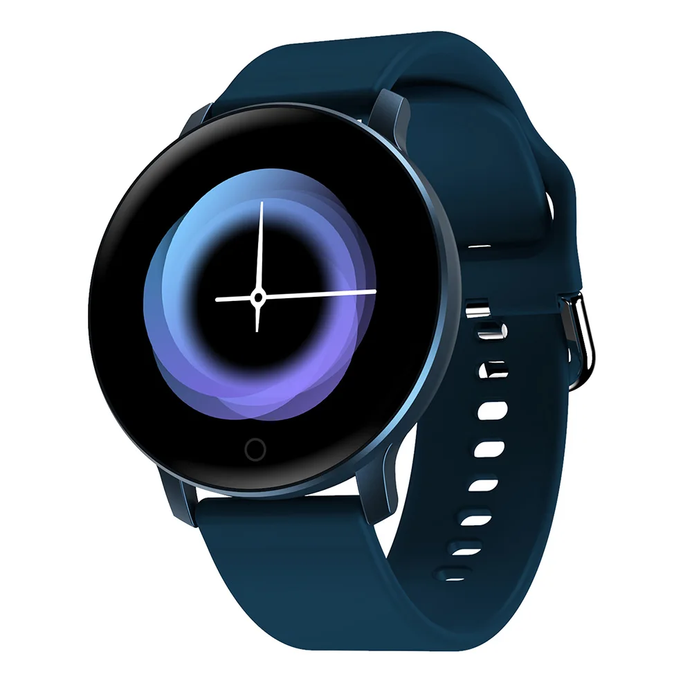 Smart Watch Full Touch Screen Heart Rate Blood Pressure iwo 8/iwo 10 Smartwatch Sport smartband for Android Ios xiaomi iphone - Цвет: X9 Blue