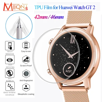

MIIQNUS HD Clear Soft TPU Protective Film For Huawei Watch GT 2 Soft TPU Hydroge Ultra Thin Protective Screen Film 40mm 44mm
