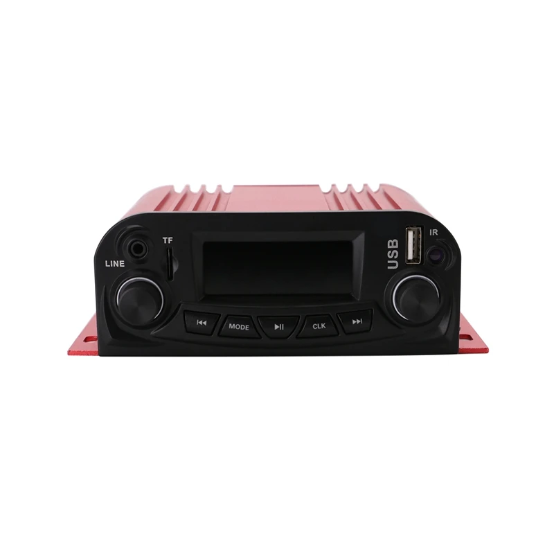 12V Universal Power Amplifier Modified Parts Motorcycle Car Usb Audio Lcd Display Adjustable Radio | Автомобили и мотоциклы
