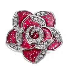 20 шт защелки кнопки 18 мм металлические защелки для защелки браслетов подходят к имбирным защелкам ювелирные изделия цветок защелки