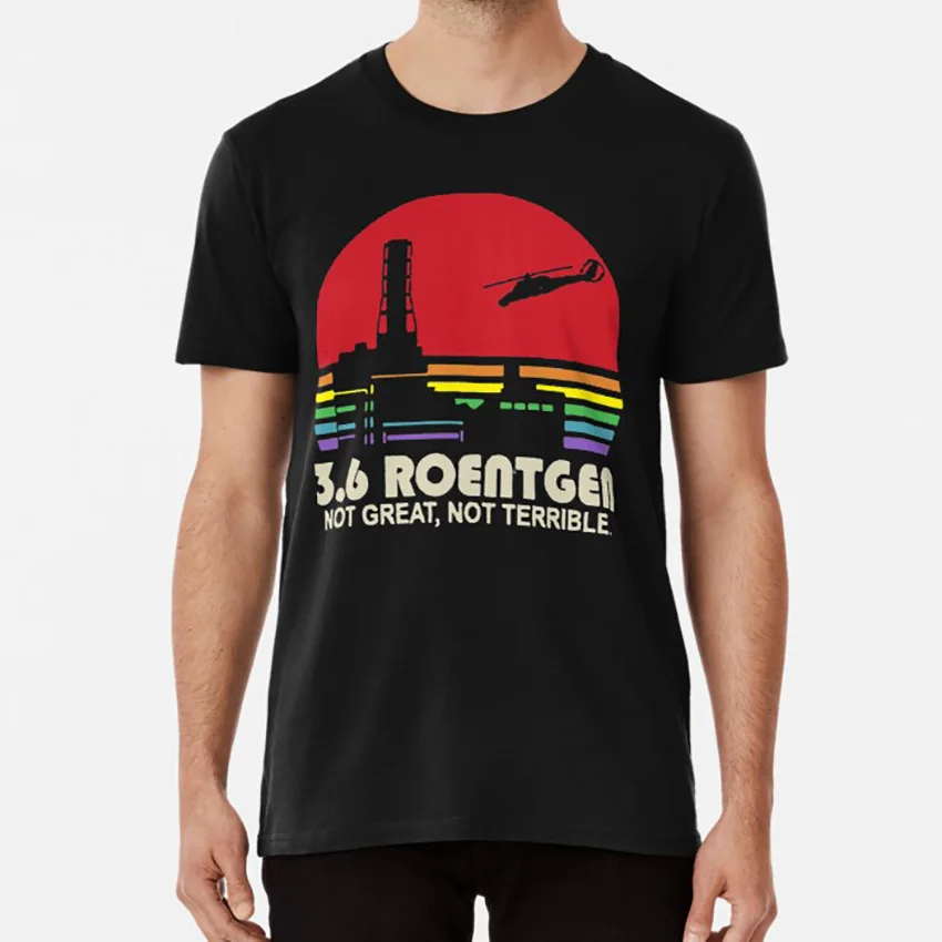 

3.6 Roentgen Not Great Not Terrible Sunset T Shirt 3 6 Roentgen Not Great Not Terrible Sunset