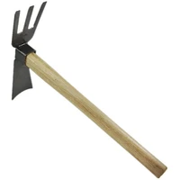 Multifunctional Anti-bending Easy to Use Garden Hoe and Cultivation Loosening Soil Hand Tool Non-Slip Handle Tool G32A 1