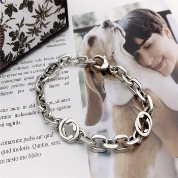 

925 sterling silver bracelet, exquisite workmanship, classic micro-scale fashion original gift classic logo jewelry gift