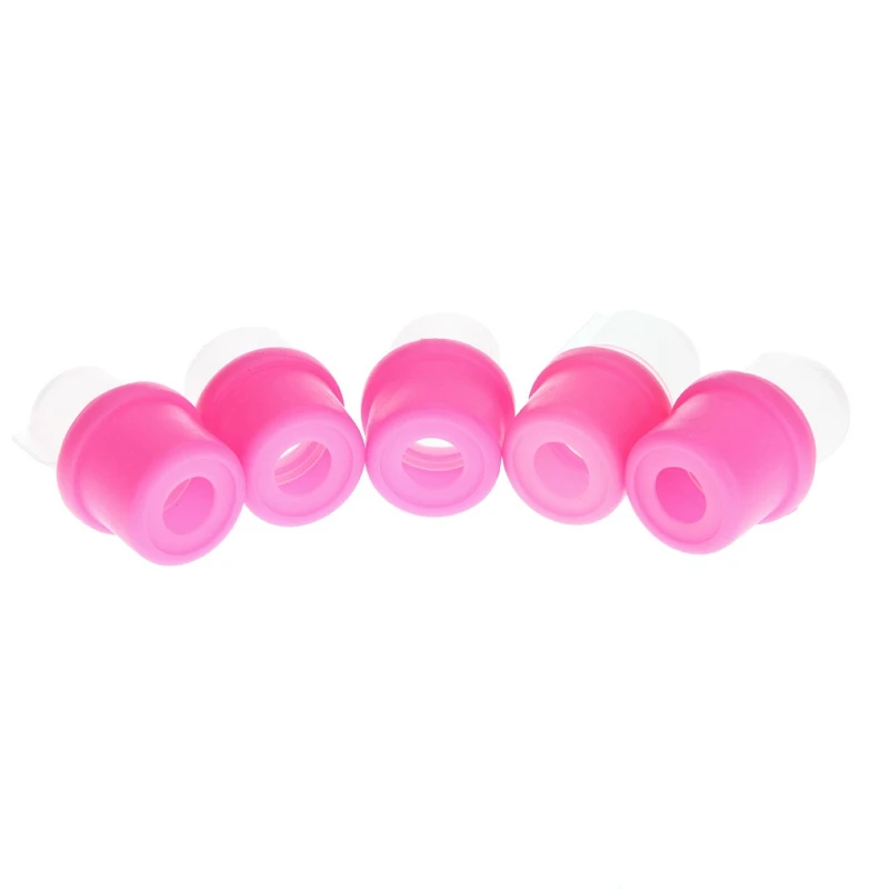 MONJA 10 Pieces Wearable Nail Clip Uv Gel Nail Polish Remover Nail Art Soaking Cap Resurrection Clip Wrapping Tool