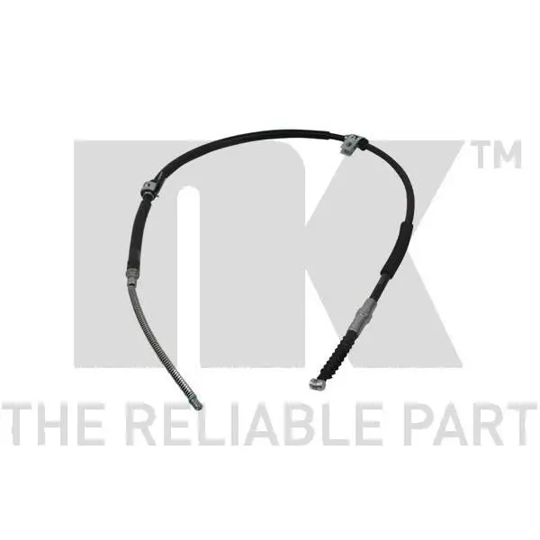 Трос ручного тормоза HYUNDAI TRAJET 00-08 1291мм лев. NK 903459