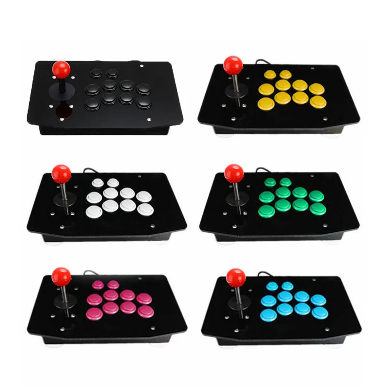 New Arcade USB Fighting Stick Joystick Gaming Controller Gamepad Video Game For PC Desktop Computers | Электроника