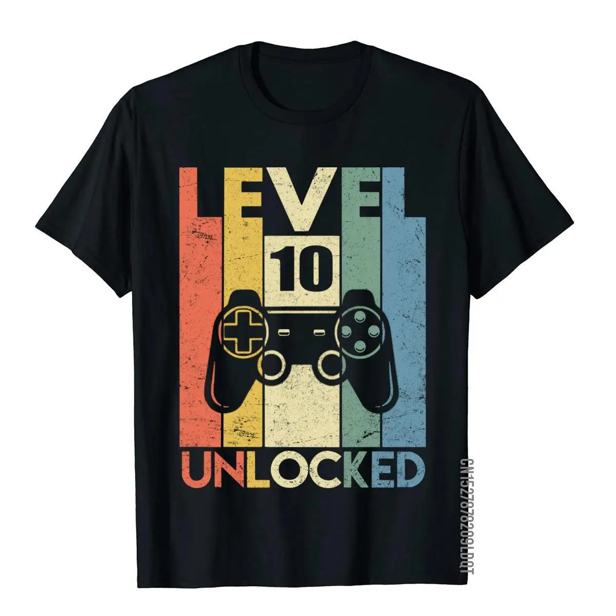 Level 10 Unlocked Shirt Funny Video Gamer 10th Birthday Gift Sweatshirt__B14340black