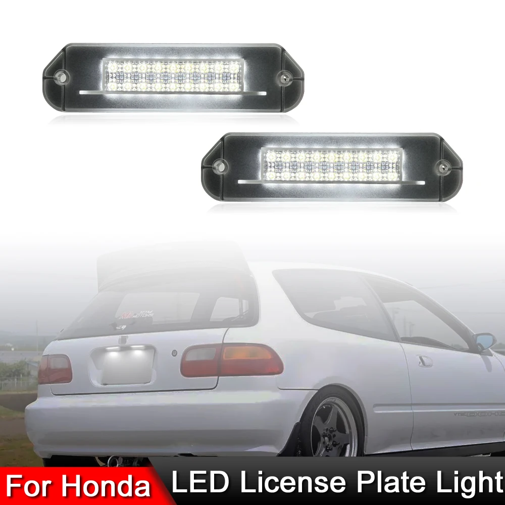 

Для Honda Civic Gen5 EG EJ 1992-1995 Accord 1990-1993 preвстроенная BA8 BA9 BB1 BB2 BB3 BB4 1992-1996 светодиодная подсветка номерного знака
