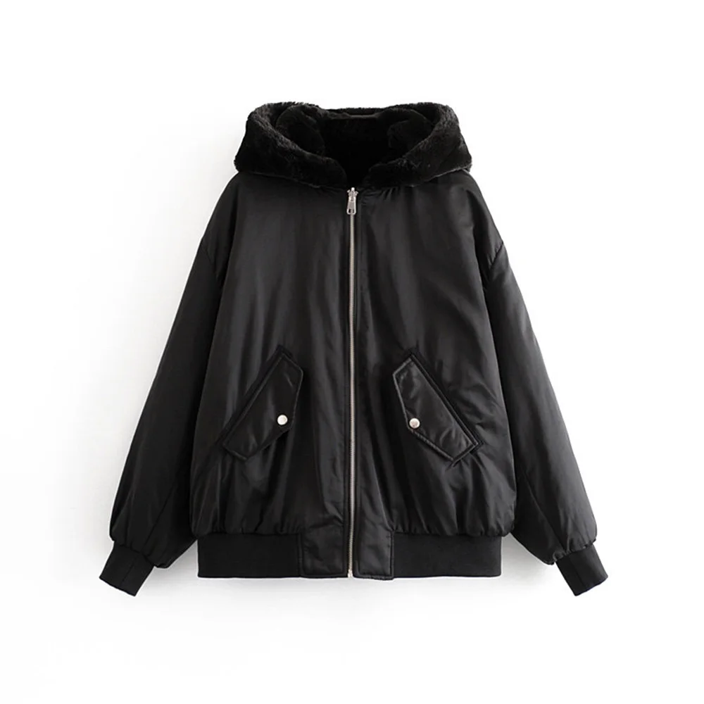 Женская новая свободная Водонепроницаемая Куртка-пилот с длинным рукавом и