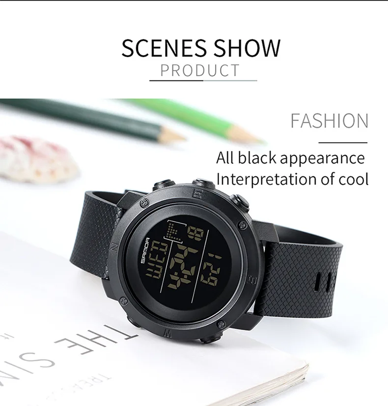 Reloj Hombre, светодиодный, цифровые, женские часы, Роскошные, аналоговые, цифровые, для улицы, военные, спортивные, светодиодный, водонепроницаемые, спортивные часы, Reloj Mujer