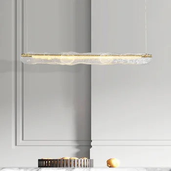 

modern led chandelier lustres avizeler living room decoration ventilador de techo nordic decoration home