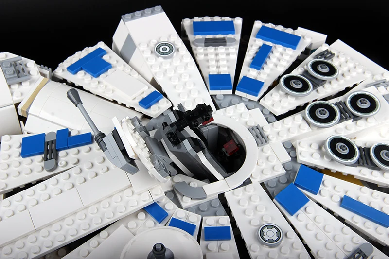 Звездные войны Han Solo Kessel Run Millennium YT-1300 космический корабль Rebel Allia The Force Awakens фильм Звездные войны Игрушка-конструктор Starwars