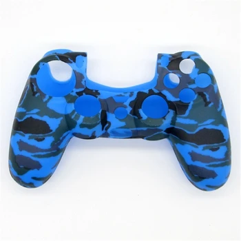 

New Type Camouflage Special Design Army Soft Silicone Gel Skin Protective Rubber Cover Case for PS4 Wireless Controller
