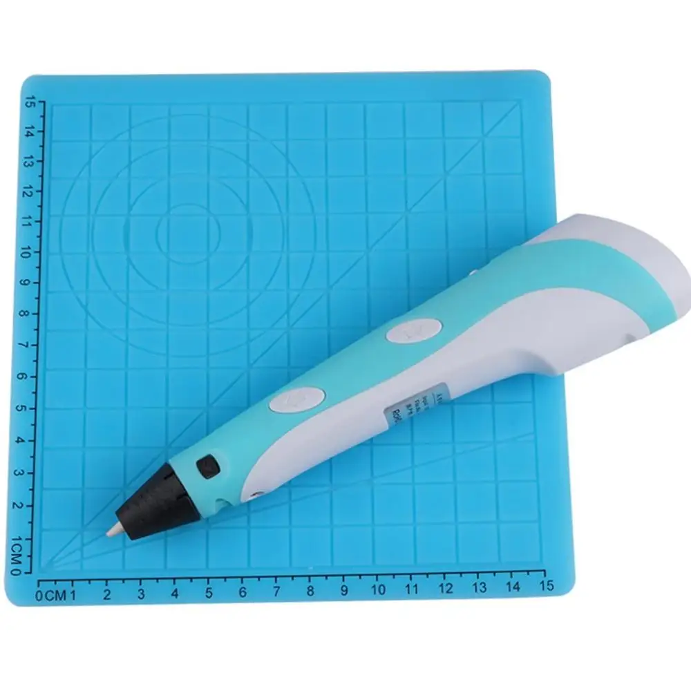 Силиконовый блокнот для 3d-печати, базовый шаблон для 3D ручки, инструменты для рисования с силиконовыми колпачками для пальцев