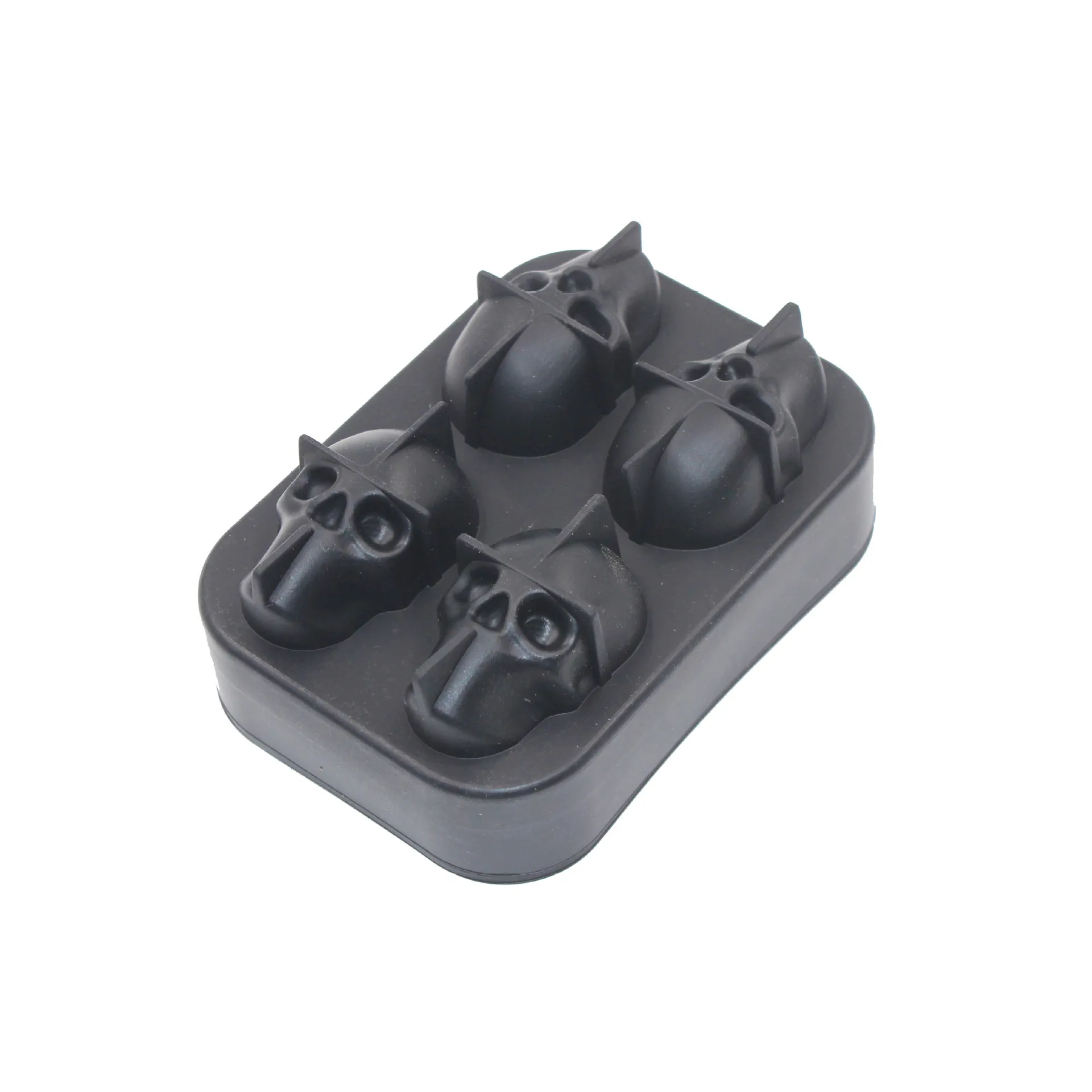 

Gift silicone skull ice lattice silicone 4 skull ice lattice Halloween bone ice mould