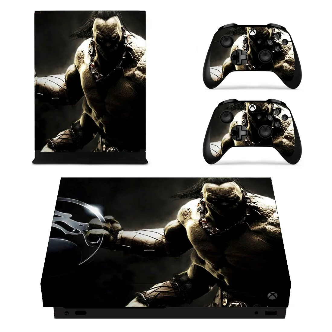 Наклейка s mmoral Kombat X для Xbox One X виниловые наклейки на кожу наклейка крышка Adesivo для Xbox one X консоли пульта дистанционного управления скины