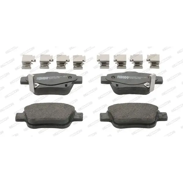 Колодки дисковые з.\ Toyota Avensis/Corolla 1.6i-2.4/2.0D-4D 03