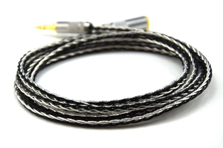 Hifi 3 5mm Audio Extension Cord High Quality Silver plated 3 5mm Stereo Male to Female Headphone Cable