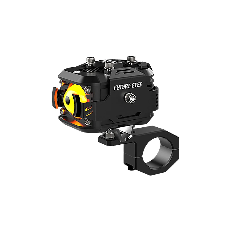 Future Eyes F150 Motorcycle Led Spotlight 6000 LM Electric Vehicle Auxiliary Road Far And Near Light Tangent Light Flashing Lens Motorcycle Led Lights Led Motorcycle Lights Led Lights Motorcycle Driving Lights