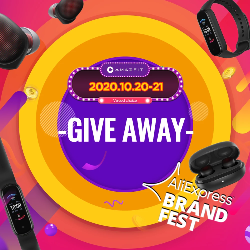 [PREHEAT] объясните ссылку Amazfit Brand Fest Guide чтобы дать возможность купить X или GTS