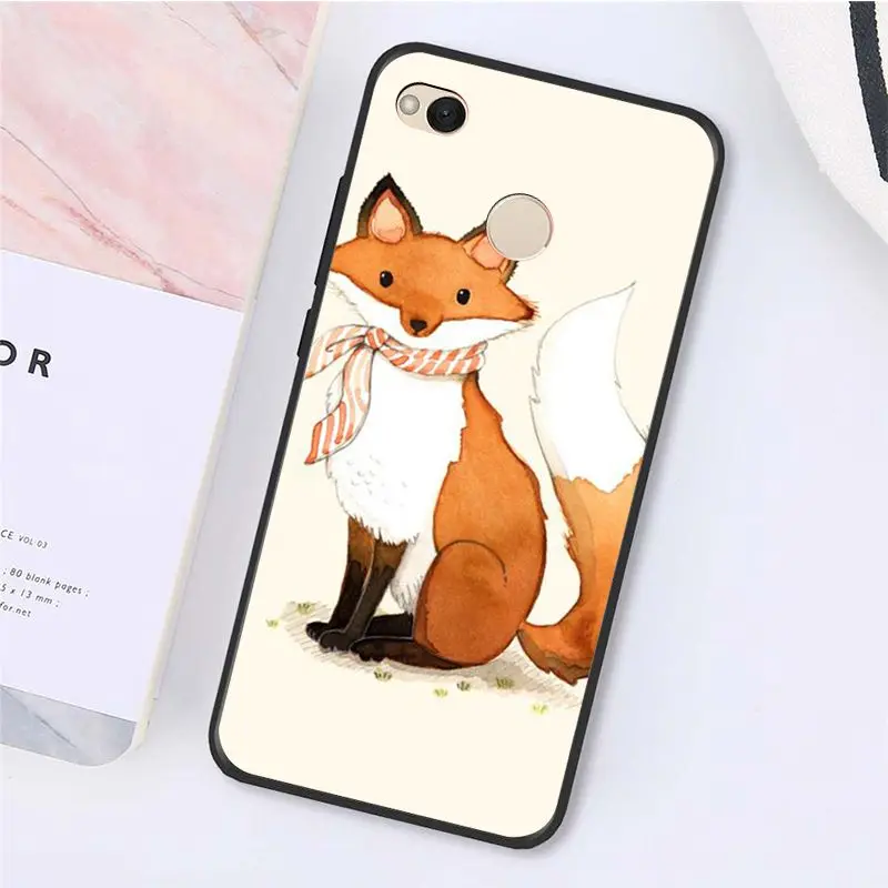 Yinuoda лисы в осенними листьями лес спальный чехол для телефона для Xiaomi mi5 6 A1 A2 Lite Mi9 9SE mi8lite F1 Mix2 2S Max2 3 - Цвет: A14