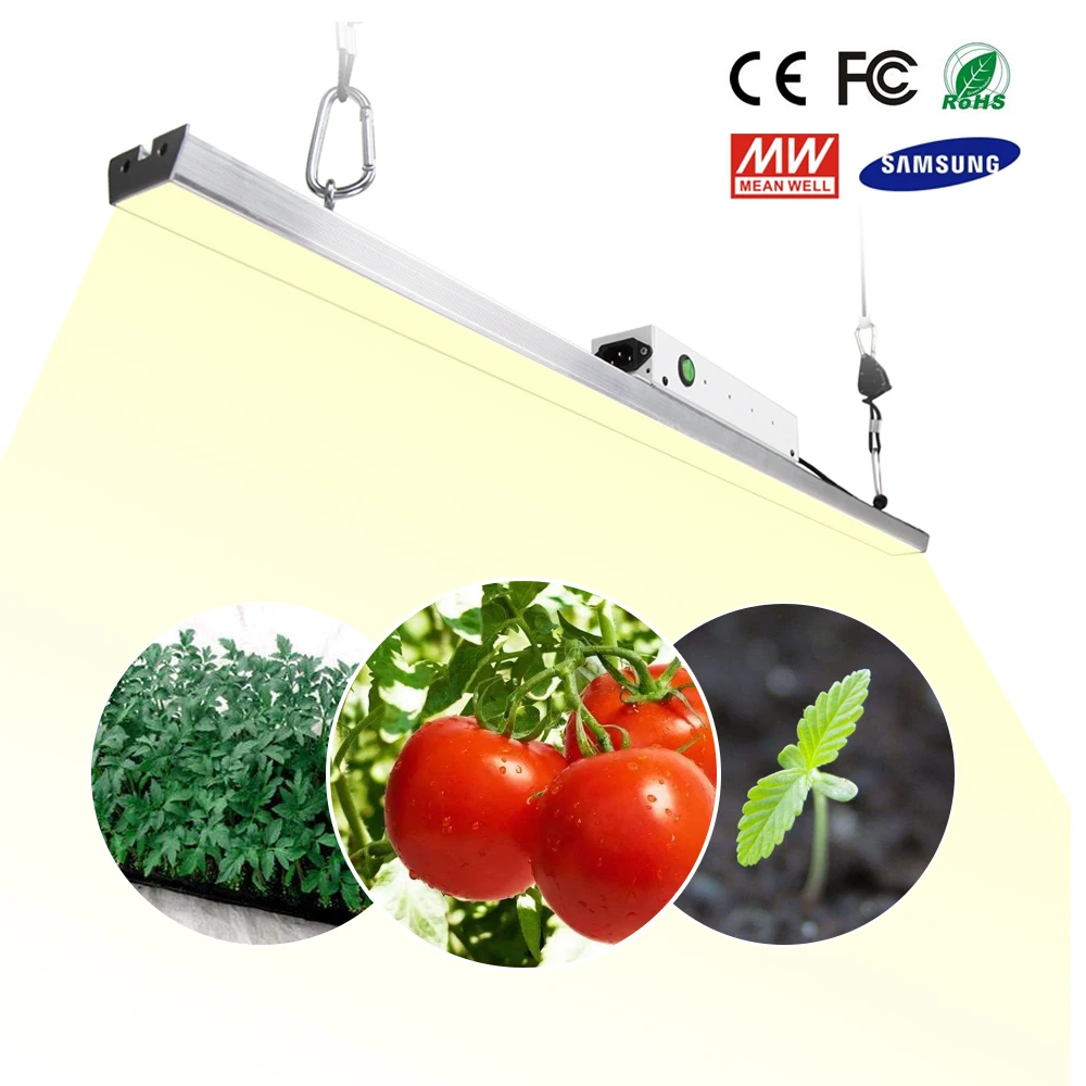 Discount LED Grow Light Bar Full Spectrum Samsung LM301B 300W 3500K