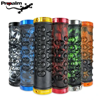 

Propalm Bicycle Grips Anti-Skid Comfortable Rubber Bike Handlebars Grips Lock-on Mountain Road Bike Handle Bar Grips For Cycling