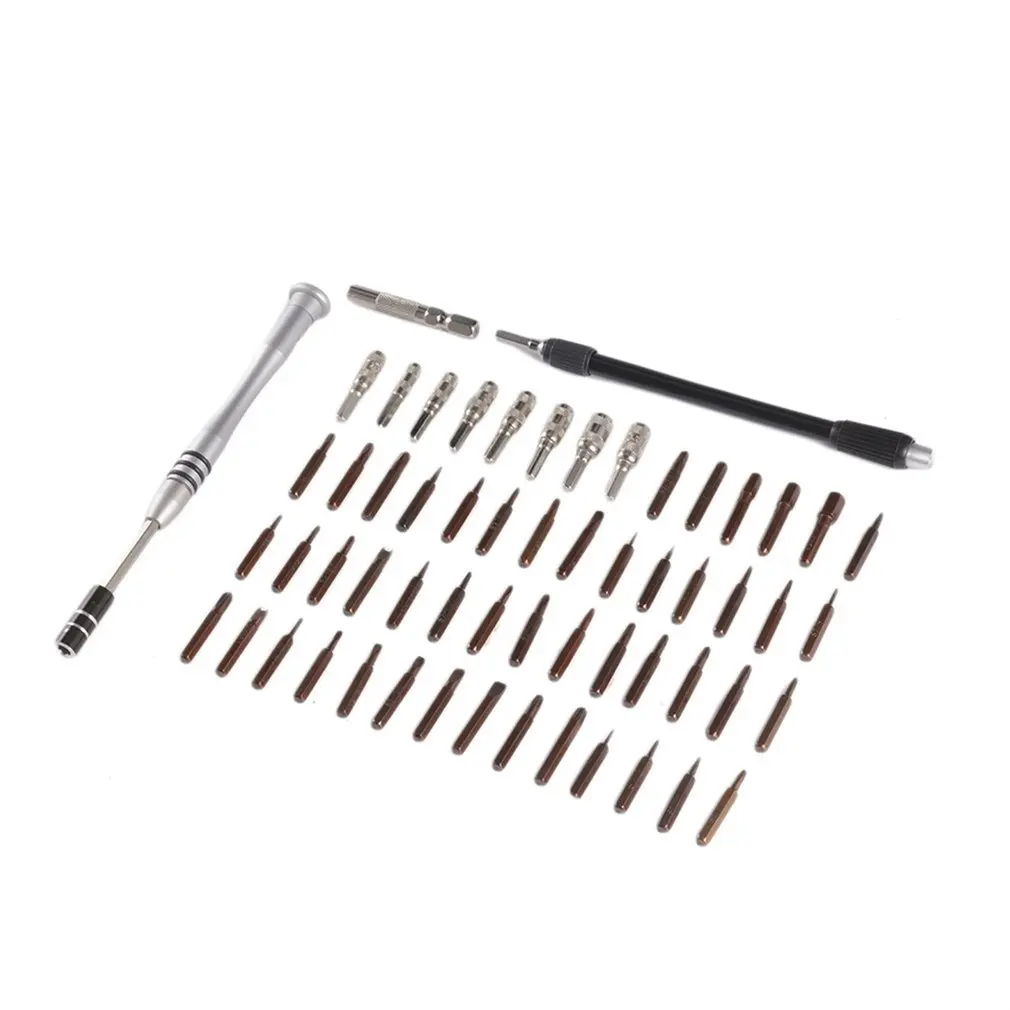 

60 in 1 S2 Alloy Steel Maintenance Disassemble Tool Easy Use Driver Kit Screwdriver Repair Tool Set for Smartphone Laptop