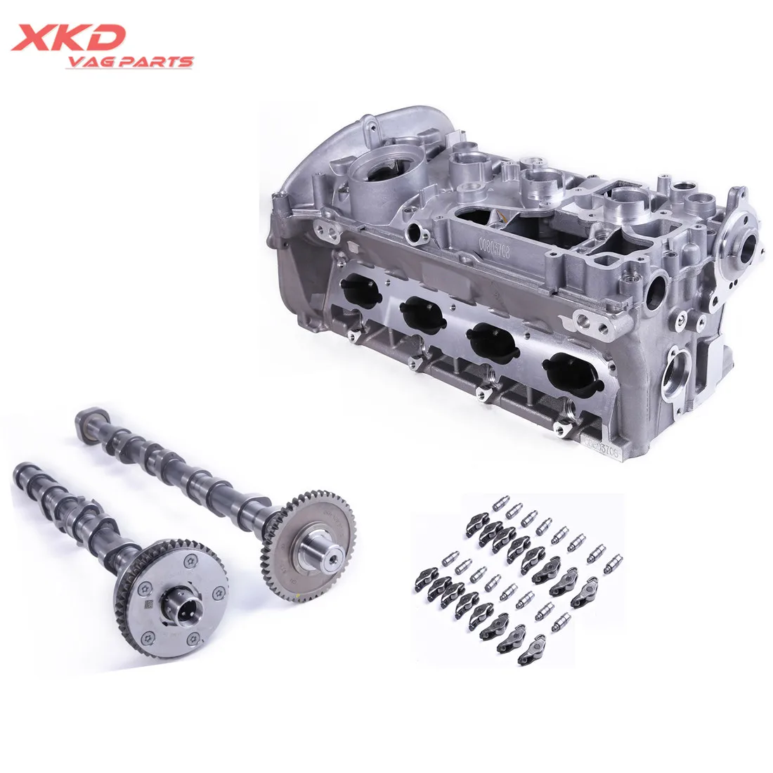 06H103064M EA888 Cylinder Head &Valves &Camshafts For VW Golf Jetta 5 6 Passat Tiguan MK1 AU-DI A4 06H 103 064 M 06H 109 021 K
