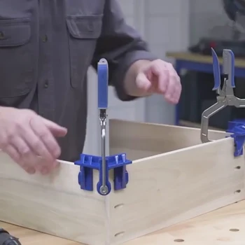 

Adjustable 90 Degree Corner Clamp 90° Right Angle Clamps Multifunction Corner Clamp For Woodworking Welding Carpenter