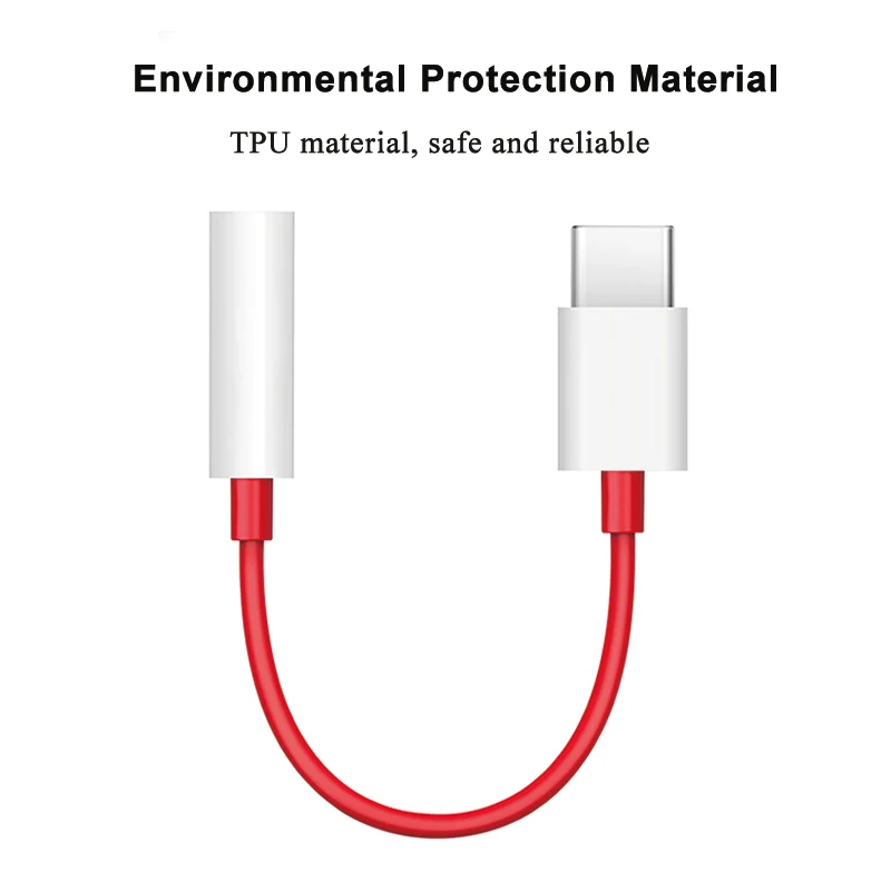 OnePlus 9 6T 8T 7 Pro usb Type C To 3.5mm Earphone Jack Adapter Aux Audio For OnePlus 8/8 Pro Nord usb-c converter cable usb to iphone converter