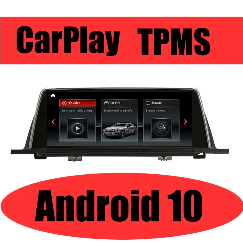 Car Multimedia GPS Audio Radio For BMW 5 Series F07 GT For CIC NBT 2011~2017 CarPlay TPMS Android Navigation