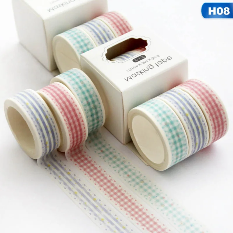 3 шт./компл. и девочек-подростков красное сердце Бумага изоляционная лента для декорации Washi DIY Скрапбукинг дневник стикер школьные принадлежности