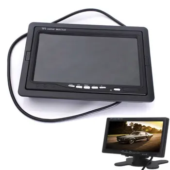 

7" TFT LCD Color HD Screen Monitor for Car CCTV Reverse Rear View Backup Camera