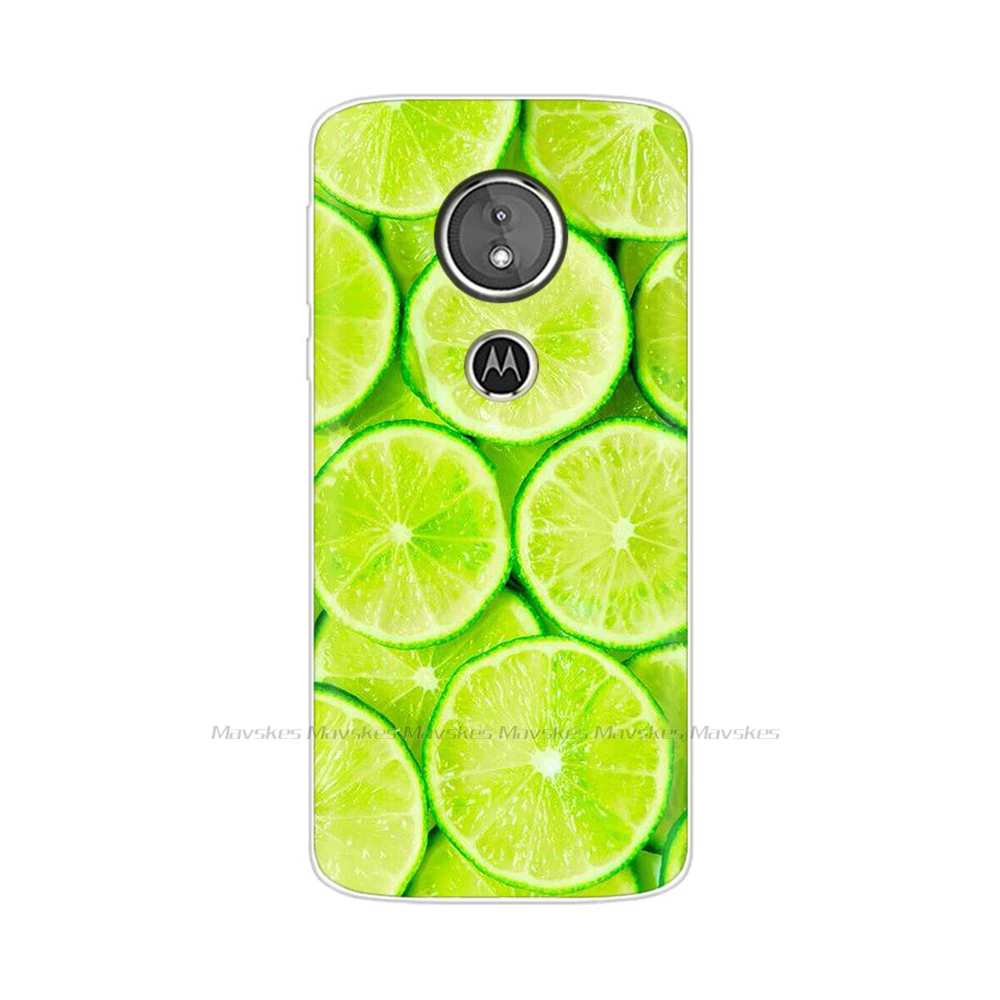 모토로라 모토 E5 플러스 케이스 실리콘 범퍼 백 커버 케이스, 모토로라 E5 플러스 카파 푼다 모토 E5 플러스 전화 케이스 커버