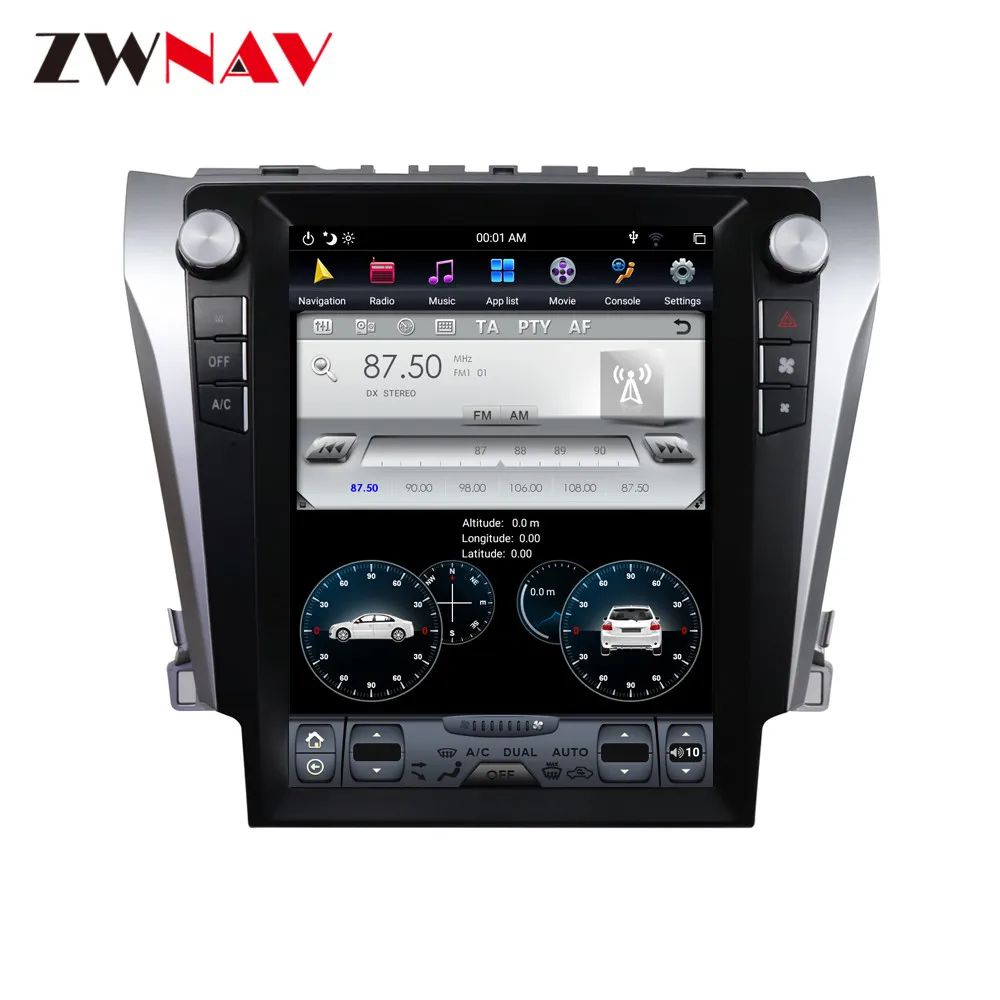 Clearance Android 9.0 PX6 4GB+64GB For Toyota Camry 2007-2011 Automatic Air Conditioning Built-in DSP Carplay Tesla Screen Navigation 7 Clearance Android 9.0 PX6 4GB+64GB For Toyota Camry 2007-2011 Automatic Air Conditioning Built-in DSP Carplay Tesla Screen Navigation 7