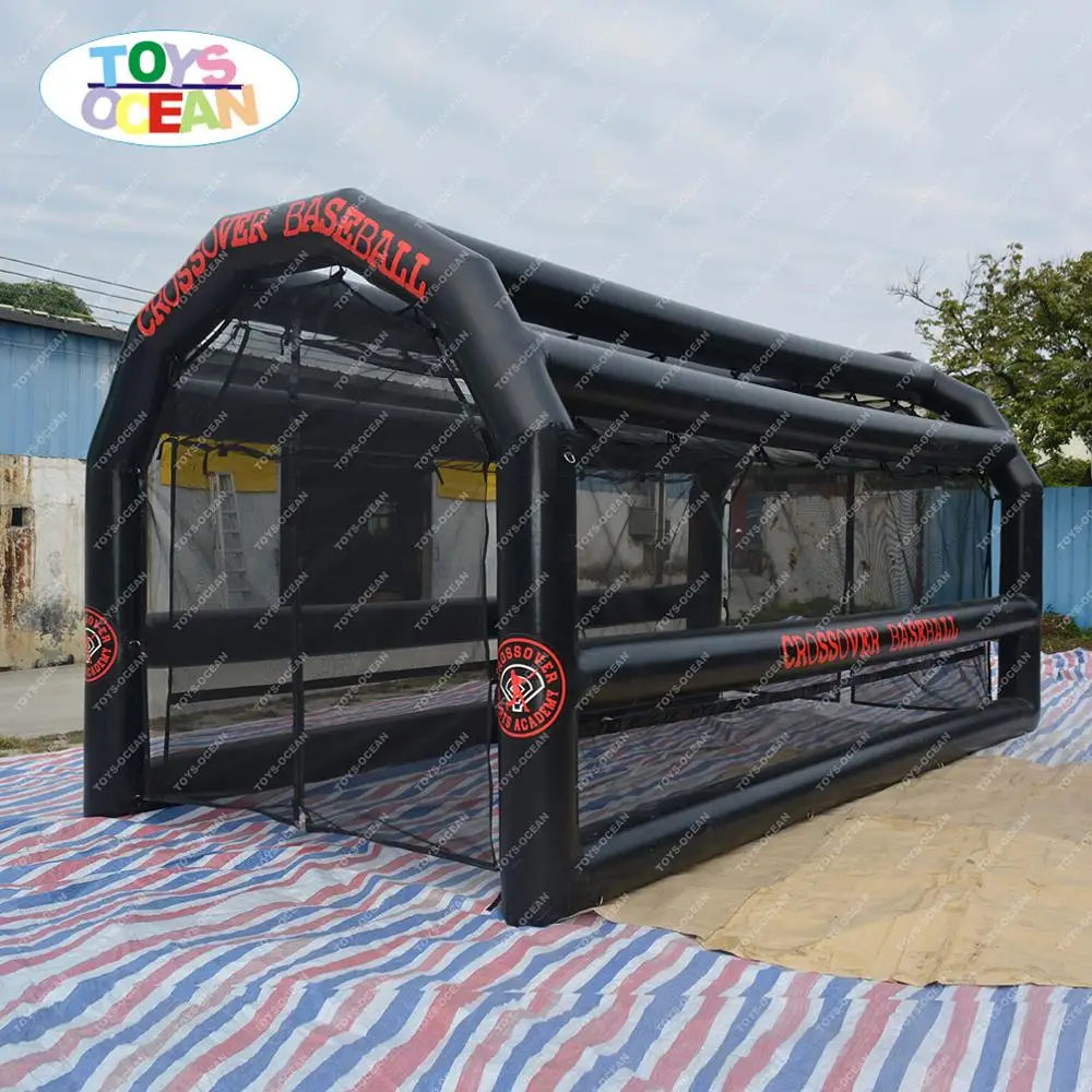 Заказного размера надувной ватин клетка Бейсбол чистая изготовленным на заказ