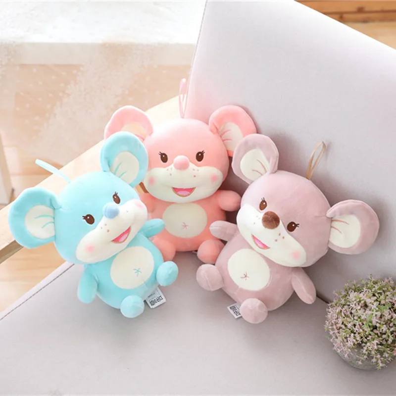 23/33 см Kawaii Мышь с нарисованными куклами из мультфильмов мягкие Животные из мягкого плюша с Микки-Маусом животных игрушки в подарок на день рождения для детей Высокое качество