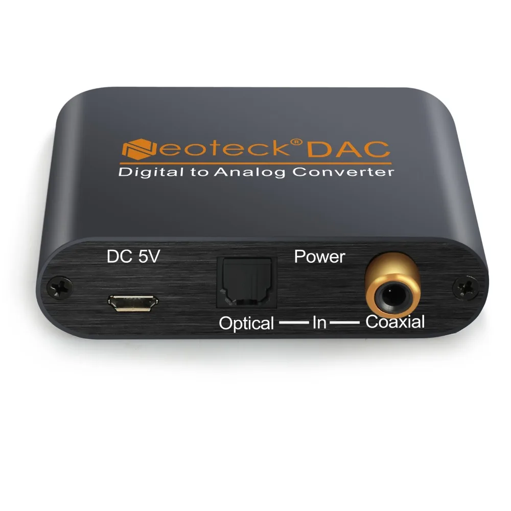 Proster DAC с кабелем Toslink цифро-аналоговый аудио конвертер коаксиальный Оптический Toslink RCA R/L конвертер adpater