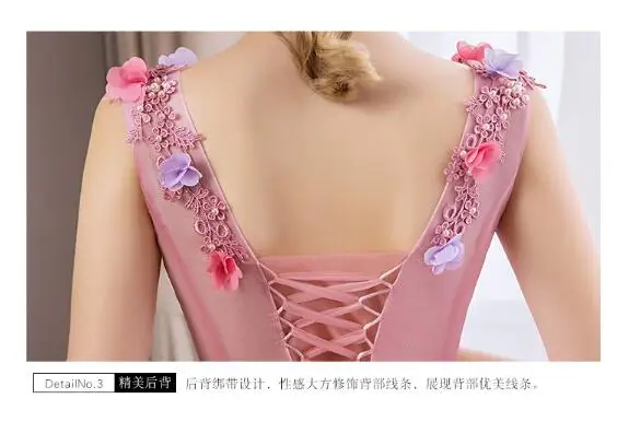 Дешевые Бальные платья милое платье Длинные розовые Бальные платья с открытыми плечами 3D Цветы для Бальных лет Vestidos