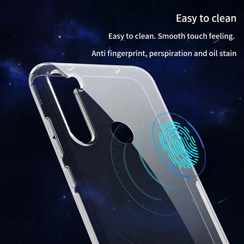 Для Xiaomi Redmi Note 8 Pro чехол Nillkin натуральный прозрачный мягкий кремний TPU чехол Redmi Note 8 глобальная версия
