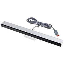 Przewodowy czujnik podczerwieni IR czujnik promieniowania Bar odbiornik czujniki przewodowe odbiorniki gamepady dla NS dla Wii Remote tanie i dobre opinie KOQZM NONE CN (pochodzenie) For WII Sensor Bar