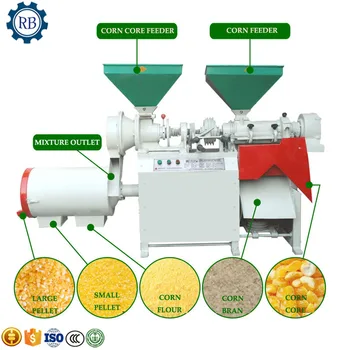 

Electrical Small scale corn grits grind mill making machine