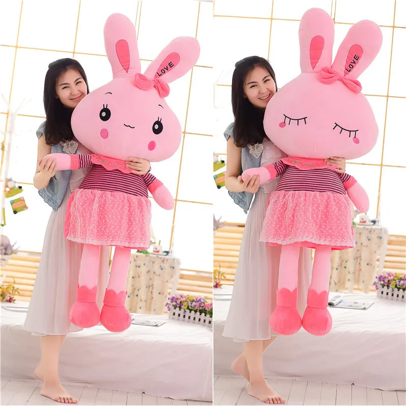 

Cute Rabbit Plush Toy Cute Princess LOVE Rabbit Doll Large Size Pillow Gift Birthday Doll