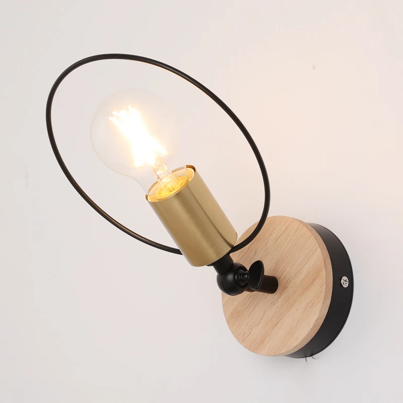 Современный настенный светильник s лампа в скандинавском стиле настенное