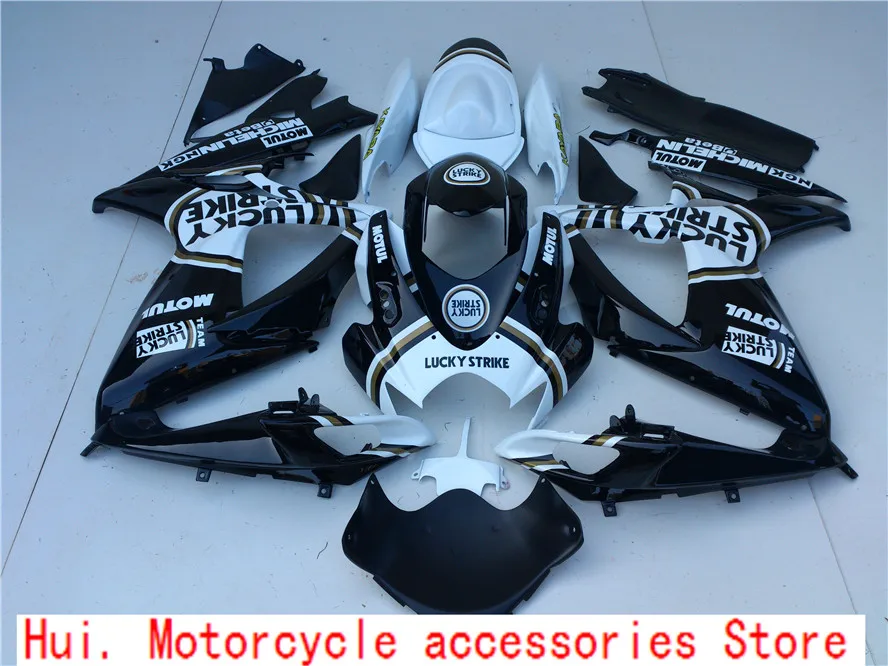 ABS впрыск Наборы для Suzuki GSXR600 750 K6 06 07 год 06 07 R 600 GSXR750 K8 06 07 мото обтекатель - Цвет: 3