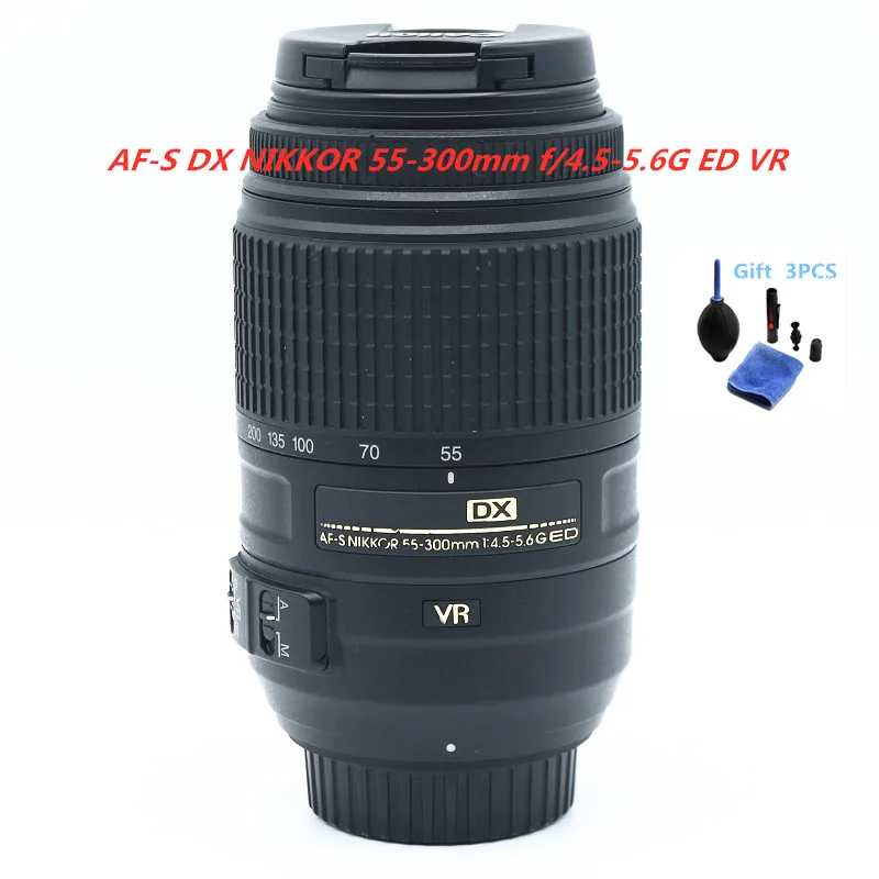 55-300 объектив Nikkor AF-S мм f/4 5-5 6G ED VR Объективы для D3200 D3300 D3400 D5200 D5300 D5500 D5600 D7100 D7200 D90 |