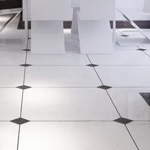 Funlife стиль настраиваемые на угловые наклейки черный и белый с рисунком мрамора гостиной диагональные наклейки на стену Manufac