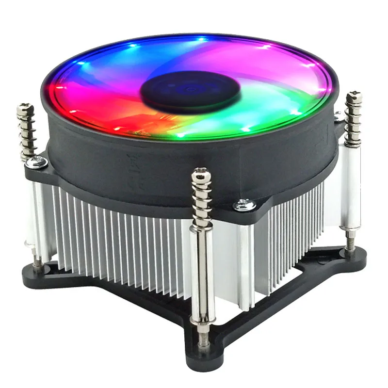 COOLMOON RGB кулер для процессора светодиодный радиатор 12 В ПК Настольный охлаждения| |
