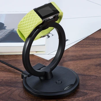 

USB Power Charger Cable Battery Charging Dock Station Holder for Fitbits Charge 2